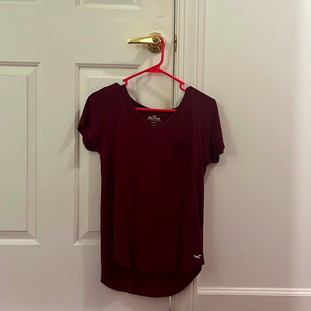 Hollister XS Red Tee